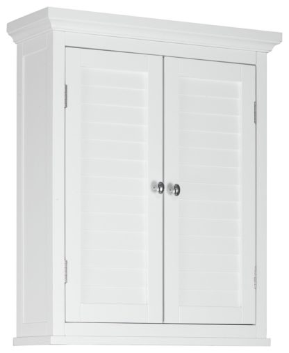 An Image of Teamson Home Glancy 2 Door Cabinet - White