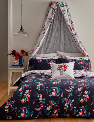 An Image of Cath Kidston Pure Cotton Ribbon Roses Bedding Set