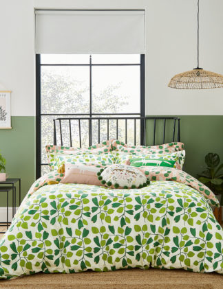 An Image of Scion Pure Cotton Rosehip Bedding Set