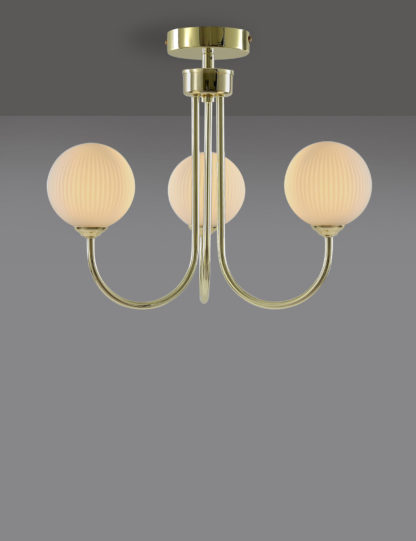 f17f4af42a759601450479e426d760077d620e9f32be2aebbe28c91e9cbb8053.jpg An Image of M&S Emelie Ribbed Ceiling Light