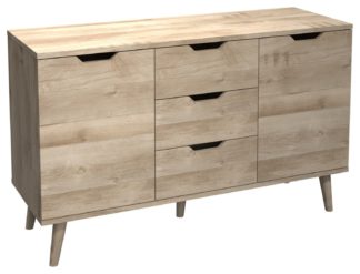 An Image of Sherwood 2 Door Sideboard - Oak