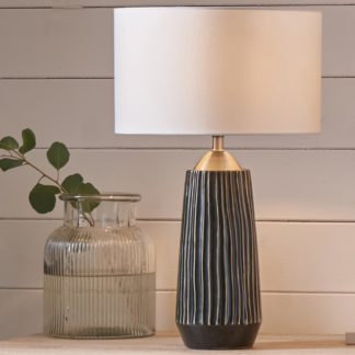 An Image of Artemis Tall Table Lamp Black
