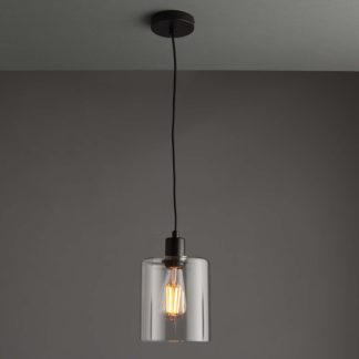 An Image of Clancy Pendant Light - Black