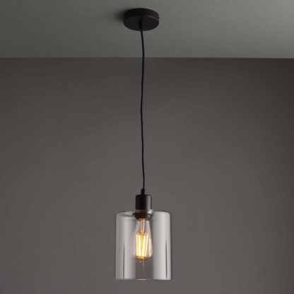 An Image of Clancy Pendant Light - Black