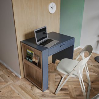 An Image of Cobalt Desk Grey Grey