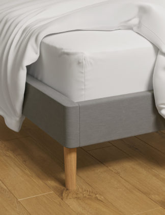 An Image of M&S Pure Cotton 180 Thread Count Deep Fitted Sheet