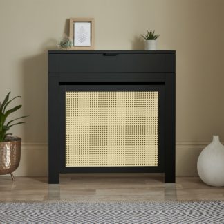 An Image of Palermo Mini Radiator Cover Black