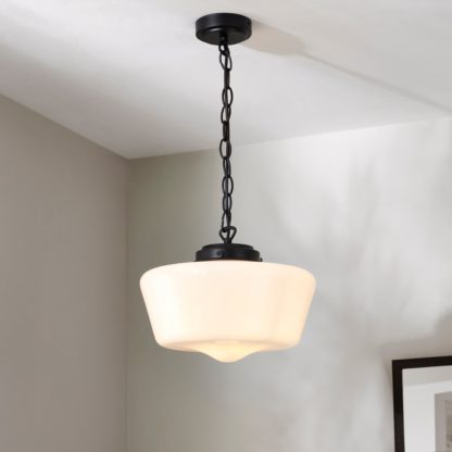 An Image of Mondez Bathroom 1 Light Pendant Ceiling Fitting Satin Gold