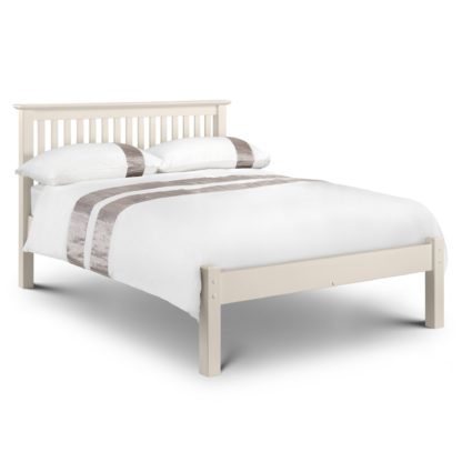 An Image of Barcelona Low Foot End Bed Frame Brown