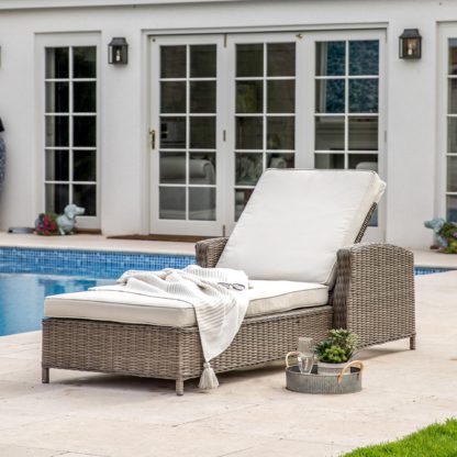 An Image of Terni Sun Lounger Grey