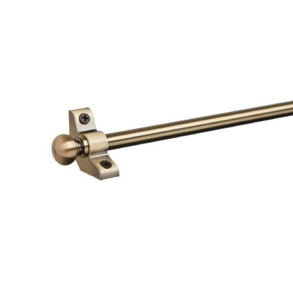 5d59205ac8ec79964f4a10161fee735b19b21948bd6c8089795a03ec0a719e65.jpg An Image of Stair Rod Silver Ball Finials Satin Steel (Silver)