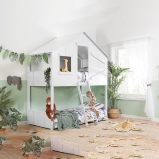 An Image of Safari Bunk Bed White