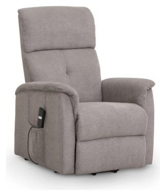 An Image of Julian Bowen Ava Fabric Rise & Recline Chair - Taupe