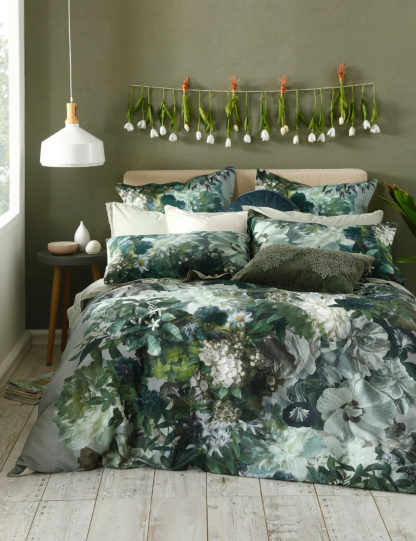 An Image of Mm Linen Sateen Florian Bedding Set