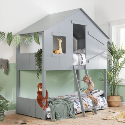 An Image of Safari Bunk Bed White