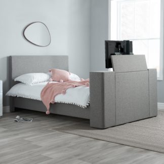 An Image of Plaza TV Bed Grey