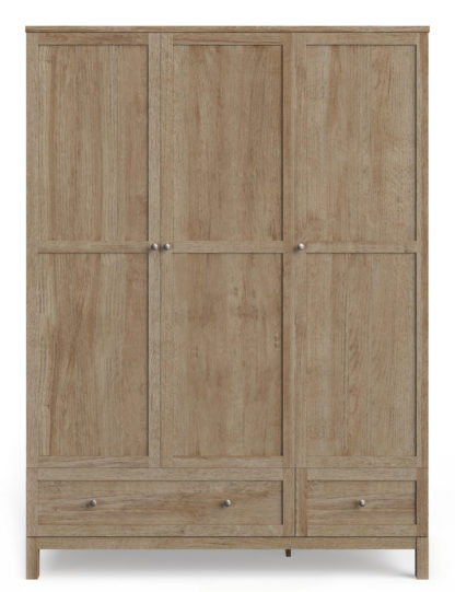 bacd84a317f9b4eab329894be41eca852a5a1c9b65781cc0c8f881b4c90a0422.jpg An Image of M&S Salcombe Triple Wardrobe