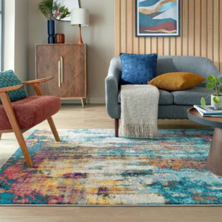 An Image of Abstraction Rug MultiColoured