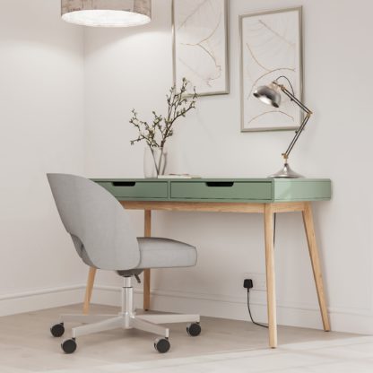 An Image of Knut Desk Green Green