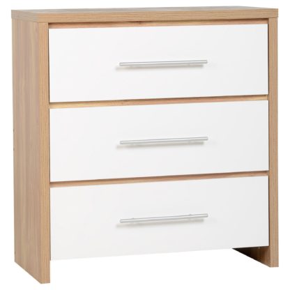 An Image of Seville 3 Drawer Chest Grey