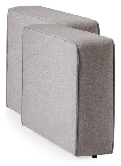 An Image of Julian Bowen Lago Modular 2 Seater Sofa - Grey