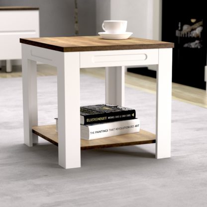 An Image of White Sands Side Table Grey