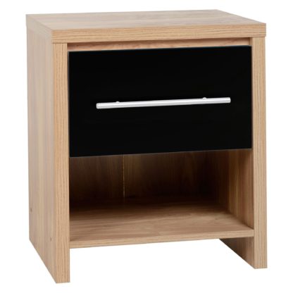 An Image of Seville Bedside Table Grey