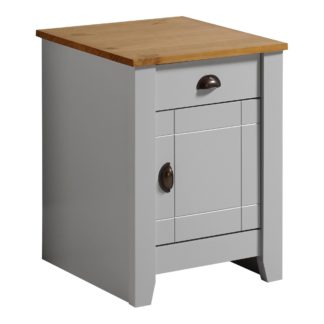 An Image of Ludlow Bedside Table Grey