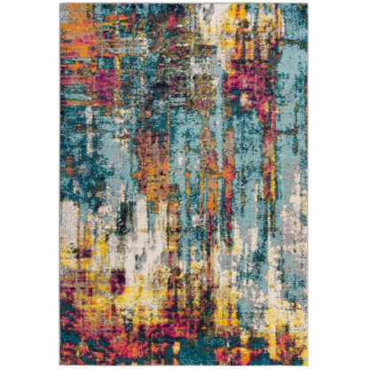 An Image of Abstraction Rug MultiColoured