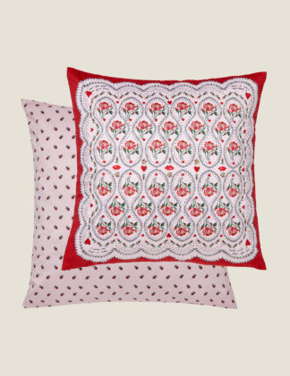 An Image of Cath Kidston Velvet Cherished Cushion