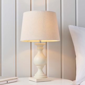 An Image of Andrea Table Lamp - Ivory