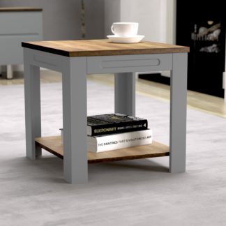 An Image of White Sands Side Table Grey