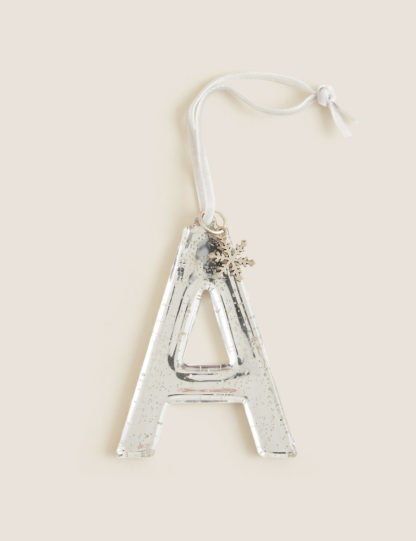 An Image of M&S Alphabet Hanging Decoration