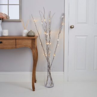 An Image of Twig Lights Rose White