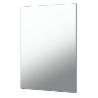 An Image of Rectangular Wall Mounted Bathroom Mirror - 50x70cm