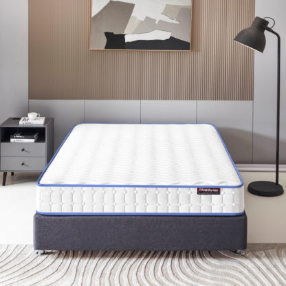 An Image of Cool Blue Comfort 1000 Pocket Sprung Mattress - 5ft King Size