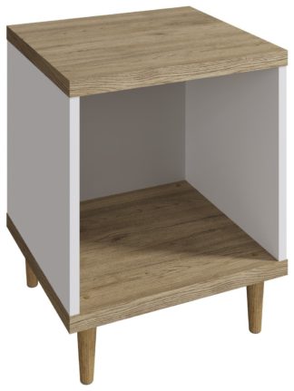 An Image of GFW Presto Side Table - White & Oak