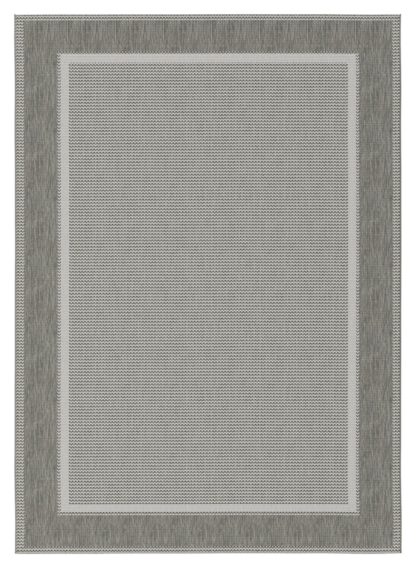 An Image of Solstice Grey Indoor Outdoor Rug - 200X290cm