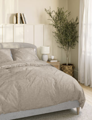 An Image of M&S 2pk Pure Linen Pillowcases