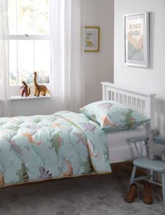 An Image of Night Lark Dinosaur 4 Tog Coverless Duvet & Pillowcase