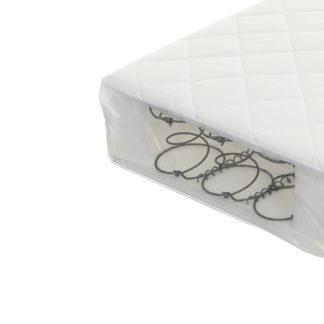 An Image of Obaby Sprung Mattress White