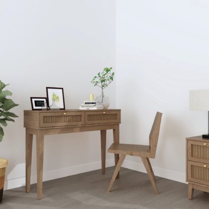 An Image of Alexander Dressing Table Wood (Brown)