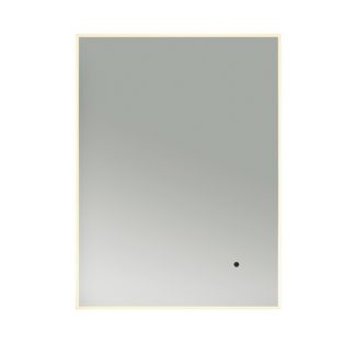 An Image of Bathstore Super Slim Edge LED Mirror - 600x800mm