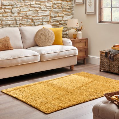 An Image of Lila Shaggy Rug Ivory