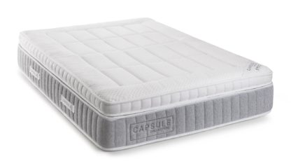 An Image of Capsule Boxtop 2000 Pocket Sprung and Memory Foam Mattress - 5ft King Size (150 X 200 cm)