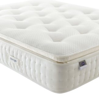 An Image of Silentnight 1400 Pocket Latex Pillowtop - Single