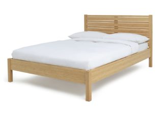 An Image of Habitat Eave Bamboo Kingsize Bed Frame - Natural