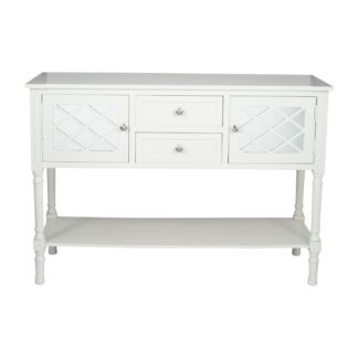 An Image of Pacific Puglia Large Sideboard, Painted Pine White