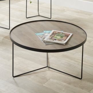 An Image of Pacific Brooke Coffee Table, Iron Brown Brown