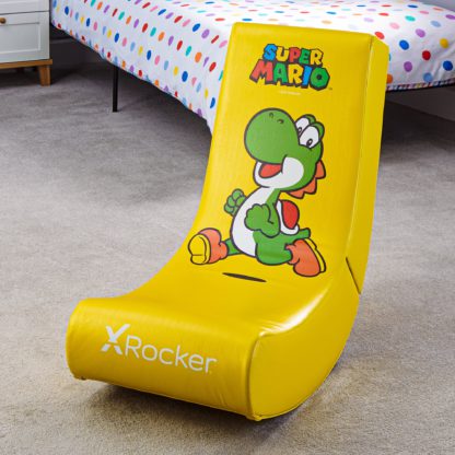 An Image of X Rocker Nintendo Super Mario Video Rocker Gaming Chair Red